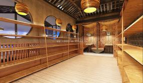 重庆火锅店装修高清图片