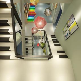 高端幼儿舞蹈培训学校装修图片