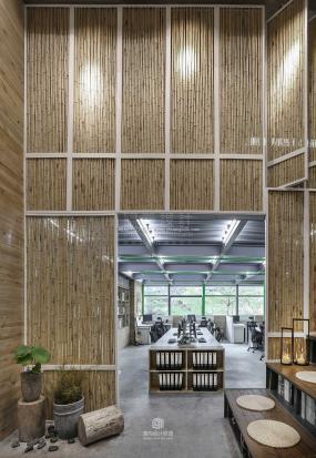 高端美式风格办公室装修效果图