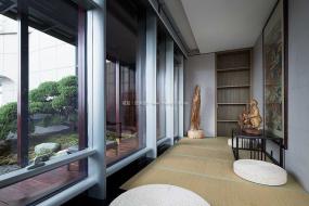 现代中式办公室设计装饰效果图