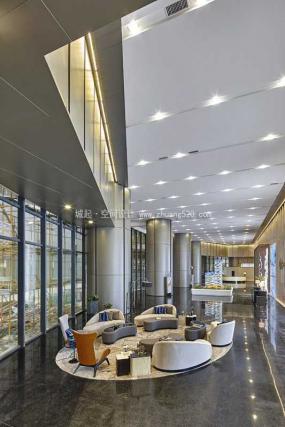 高档上海写字楼装修图片