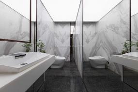 最新现代中式办公室设计装饰效果图