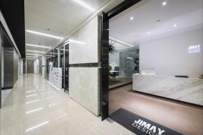 现代中式办公室装修图片