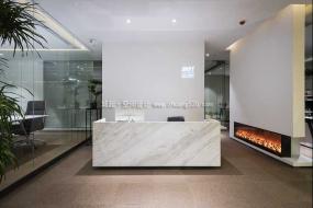 最新现代中式办公室装饰效果图