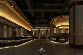 牛肉火锅店设计装修效果图