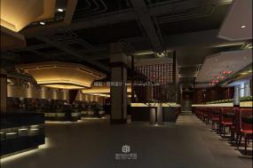 牛肉火锅店设计装饰图