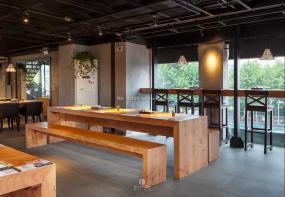 小吃店装修高清效果图