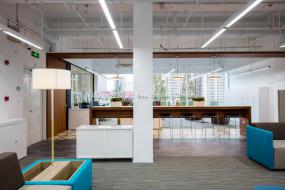 潮性办公室装修装潢效果图