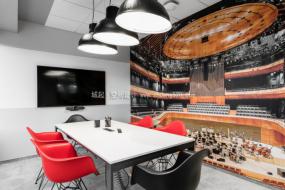 简易办公室设计效果图