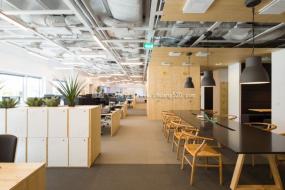 高端简易办公室装修图片