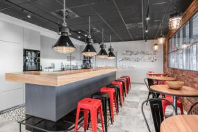 高端简约工业风办公室装修效果图