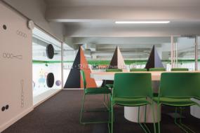 北欧风格办公室装潢效果图片