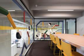 北欧风格办公室装修装潢效果图