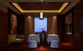 高档高端spa会所装修图片