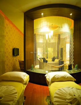 高端spa会所装修效果图