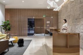 最新美容美发会所设计装饰效果图片