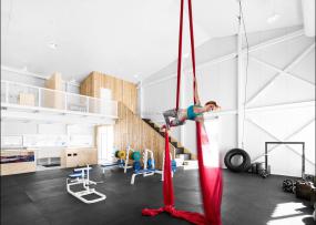 室内健身房设计装饰图