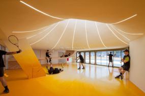 大型健身房装饰设计效果图片