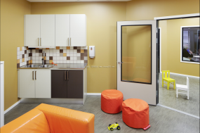 时尚健身俱乐部设计装潢图片