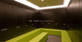 时尚健身俱乐部装修效果图片