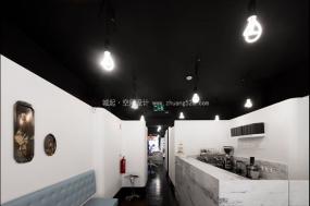 高档自助西餐厅装修图片