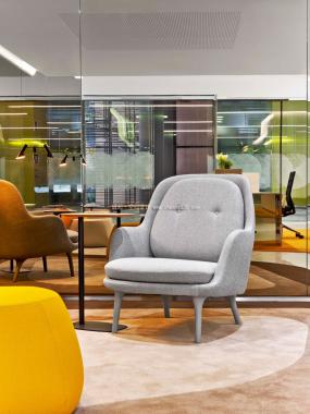 极简风格办公室装修设计效果图片