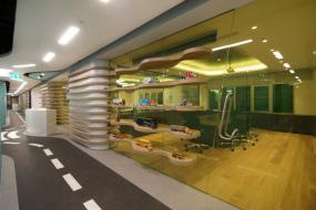 最新前卫时尚办公室效果图