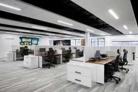 商务办公室装修实物图片