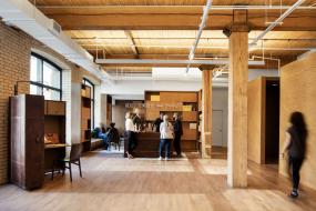 简单个性办公室装修装潢效果图