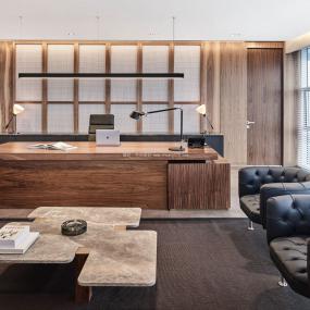 后现代办公室装修高清效果图