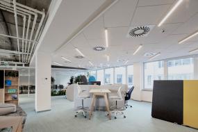 网络培训公司装修装潢效果图