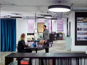 高端网络培训公司装修效果图