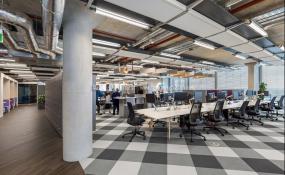 现代化办公室装饰图片