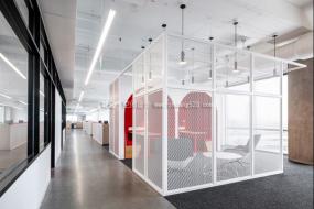 财务公司办公室设计装饰图