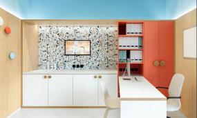 高端新能源科技公司装修图片