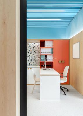 2019年新能源科技公司装修效果图