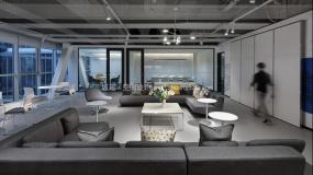 教育咨询公司装修装潢效果图