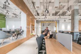 最新进出口贸易公司设计装饰效果图