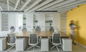 高端上海服装公司装修效果图