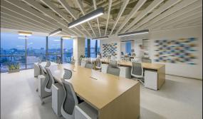 上海服装公司装修设计效果图