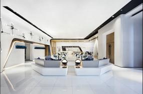 最新机电公司办公室装饰实景图