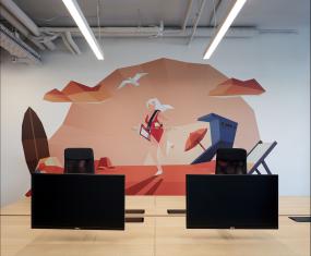 香港投资公司设计装修图片