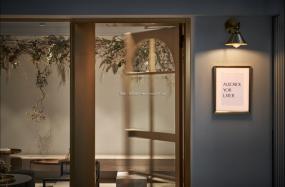 网红甜品店装潢效果图片