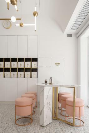 网红甜品店装饰效果图片