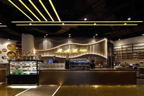 特色甜品店装饰设计效果图片