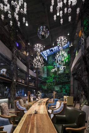 最新复古咖啡厅设计装修图片