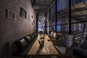 复古咖啡厅装修实景图片