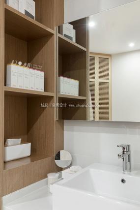 简约美发店装修实景图片