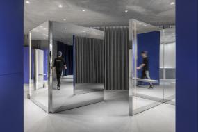 高档上海美容美发店装修图片