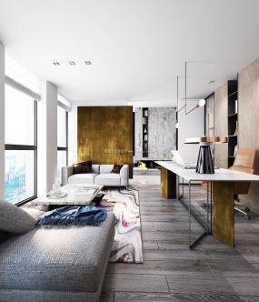 最新游戏工作室装饰实景图